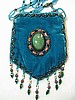 Turquoise amulet  bag